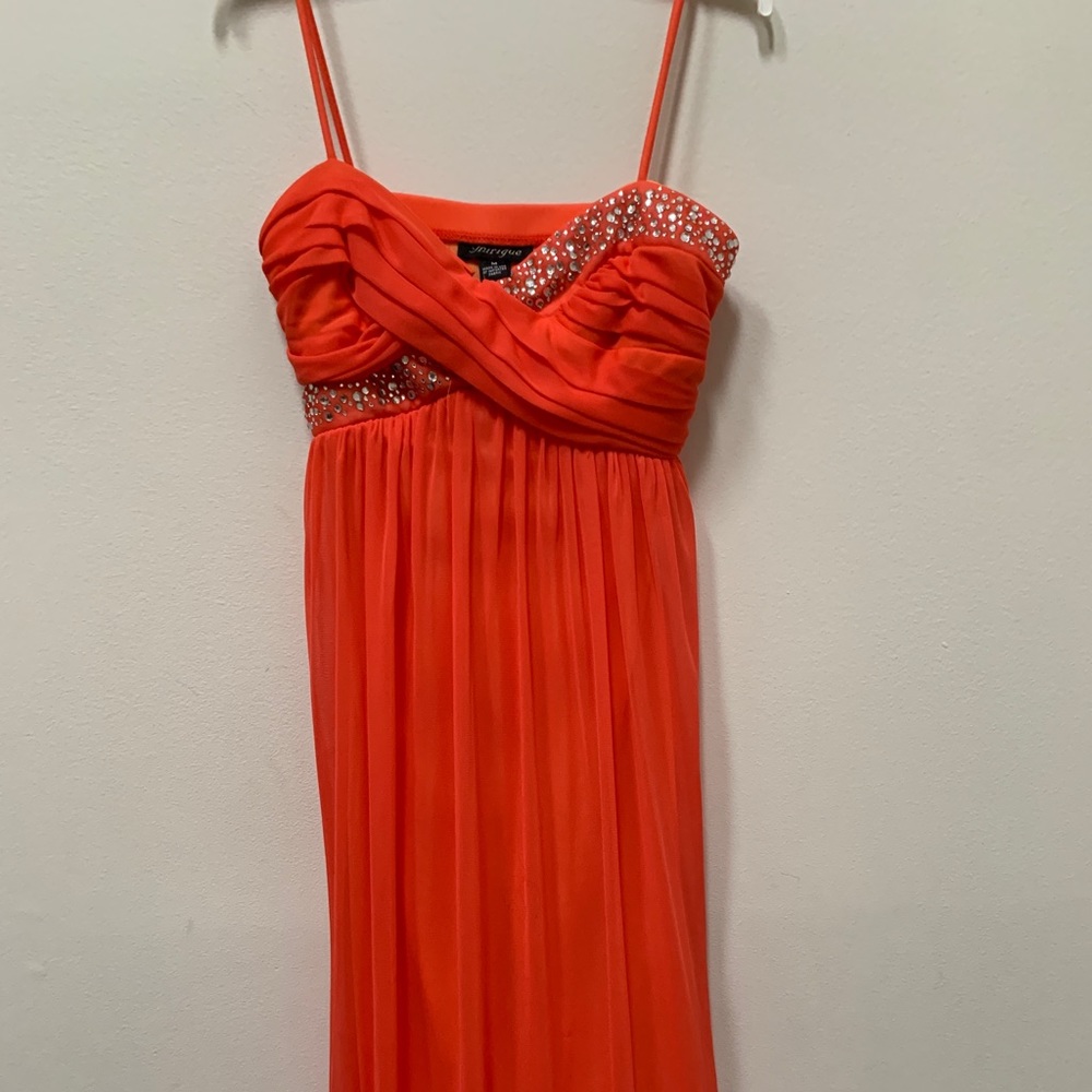 Intrique Orange Dress- Kids Size M